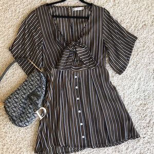 Faithful the Brand mini stripe dress